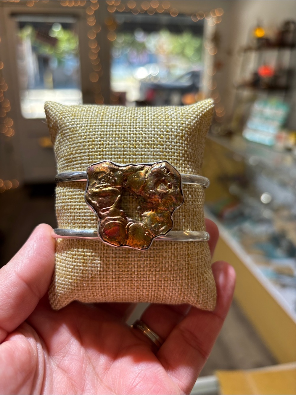 Fine Sterling Copper Cuff Bracelet